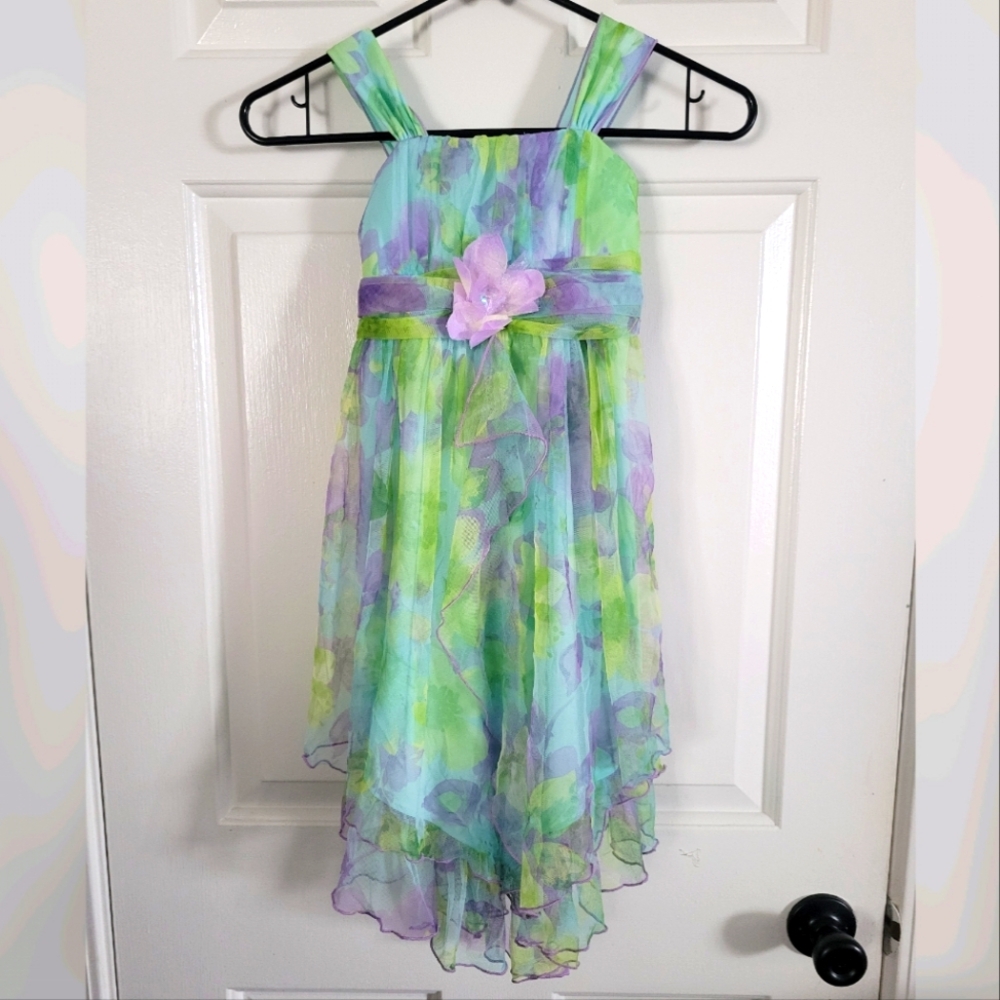 Multi Colored Girls Dress Size 7